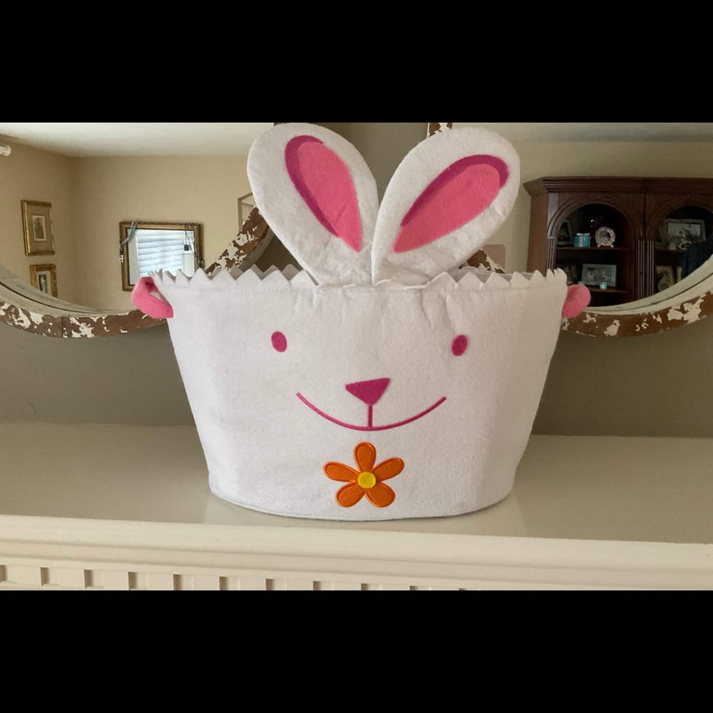 Easter is coming-Happy Bunny Easter basket.